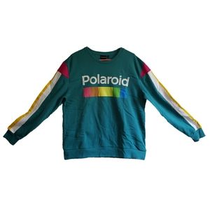Polaroid Pullover Crewneck Sweater Sweatshirt